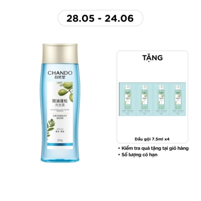 CHANDO - Dầu Gội Chando Himalaya Oil Control & Volumizing Shampoo Kiểm Soát Dầu & Làm Phồng Tóc 200g