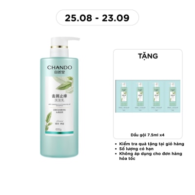 CHANDO - Dầu Gội Chando Himalaya Anti-Dandruff & Itching Relief Shampoo Ngăn Ngừa Gàu & Giảm Ngứa 600g image