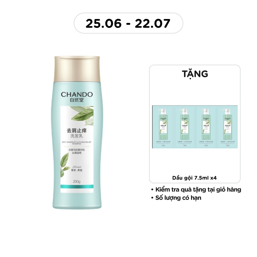Dầu Gội Chando Himalaya Anti-Dandruff & Itching Relief Shampoo Ngăn Ngừa Gàu & Giảm Ngứa 200g
