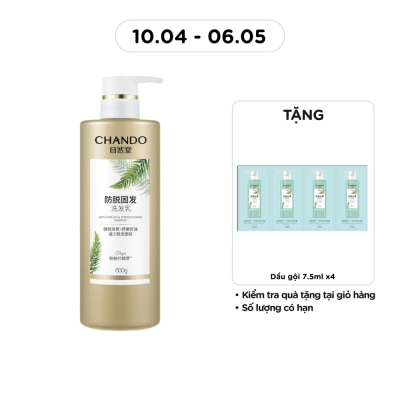 CHANDO - Dầu Gội Chando Himalaya Anti-Hair Loss & Strengthening Shampoo Giảm Gãy Rụng Tóc 600g