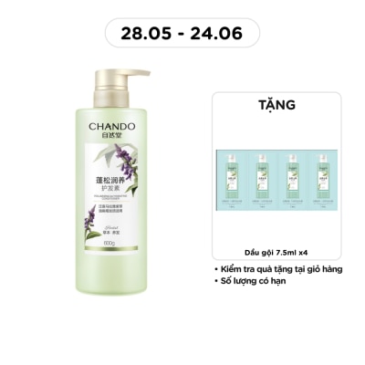 CHANDO - Dầu Xả Chando Himalaya Volumizing & Hydrating Conditioner Cấp Ẩm & Làm Phồng Tóc 600g