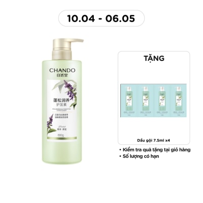CHANDO - Dầu Xả Chando Himalaya Volumizing & Hydrating Conditioner Cấp Ẩm & Làm Phồng Tóc 600g