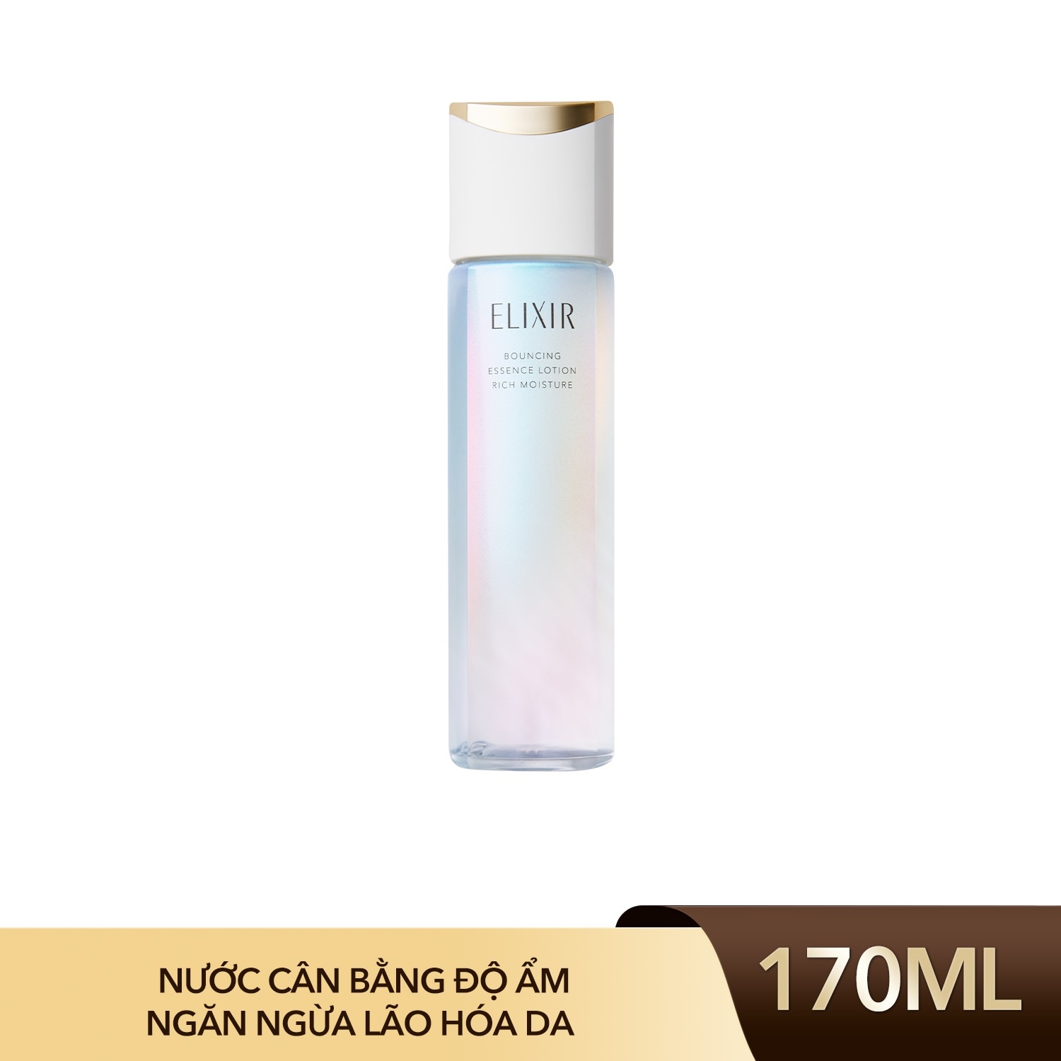Nước Cân Bằng Elixir Bouncing Essence Lotion Rich Moisture Dưỡng Ẩm Ngăn Ngừa Lão Hóa 170ml
