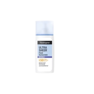NEUTROGENA - Ultra Sheer Fluid Sunscreen Age Shield SPF 50 Broad Spectrum PA++++ 40ml