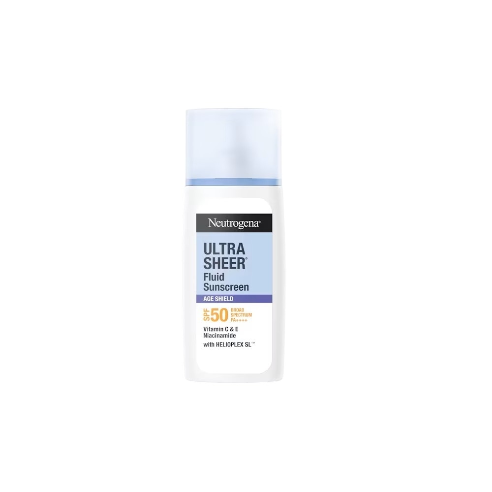 Kem Chống Nắng Neutrogena Ultra Sheer Fluid Sunscreen Age Shield SPF 50 Broad Spectrum PA++++ 40ml