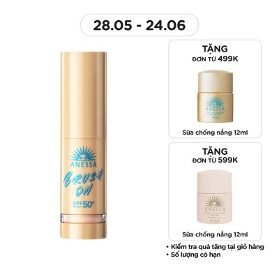 ANESSA - Phấn Phủ Trang Điểm Chống Nắng Anessa Perfect UV Brush-On Powder SPF50+ PA++++ 3g