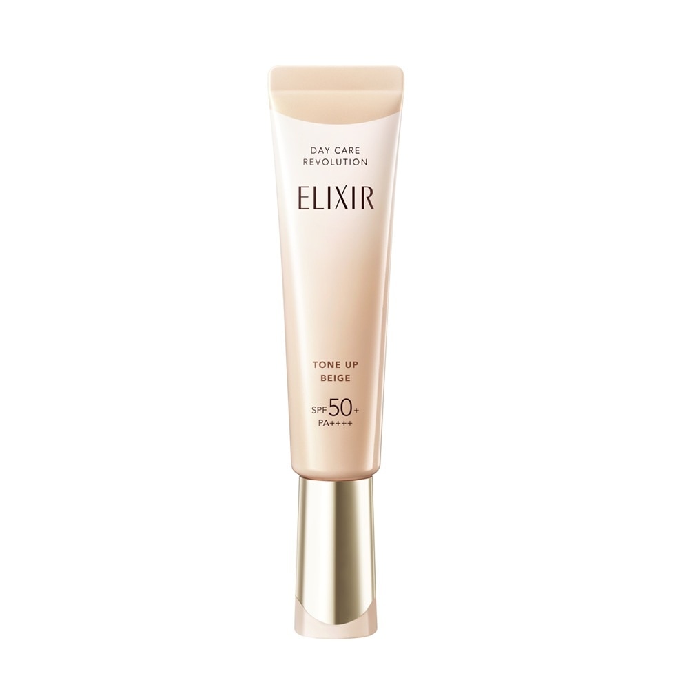 Sữa Dưỡng Chống Nắng Nâng Tông Elixir Day Care Revolution Tone Up Beige SPF50+ PA++++ 35g