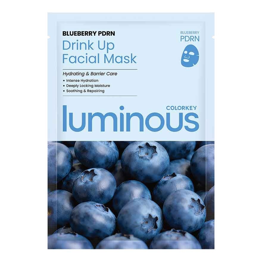 Luminous Blueberry PDRN Drink Up Facial Mask 25ml