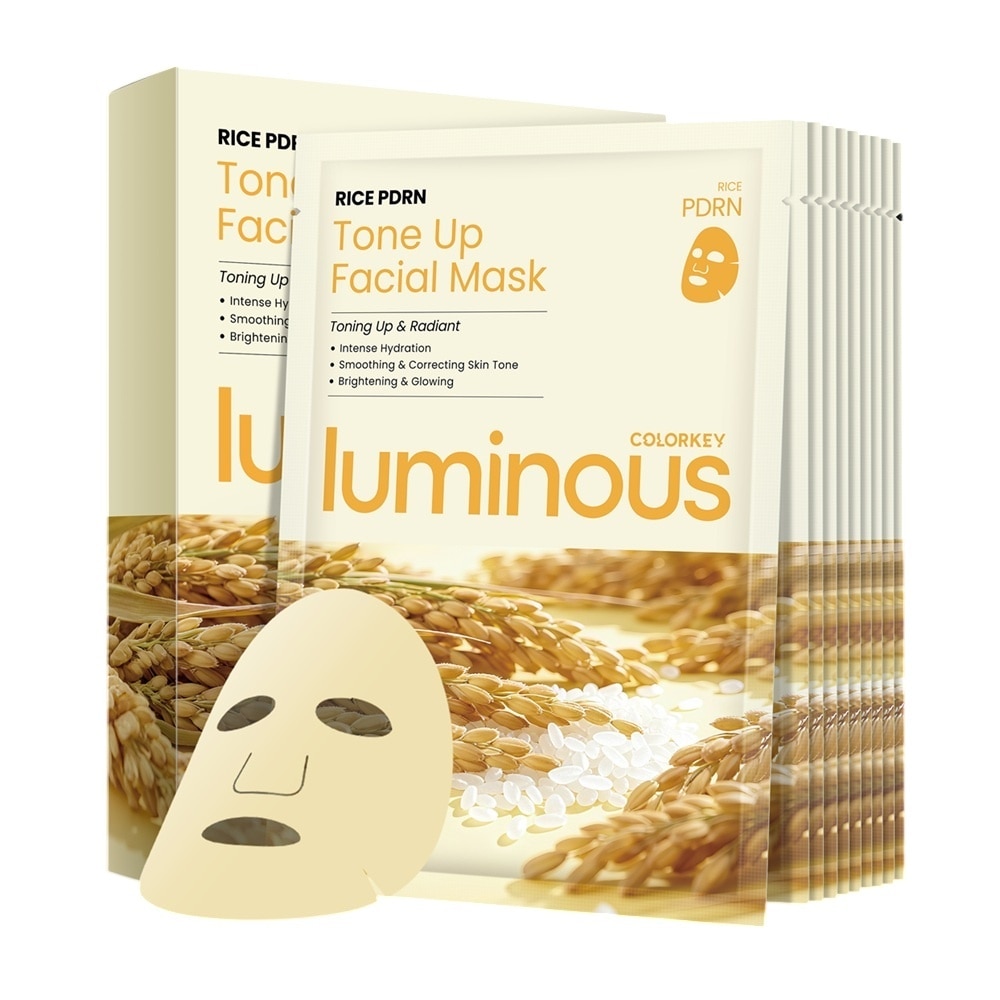 Luminous Rice PDRN Tone Up Facial Mask 25mlx10