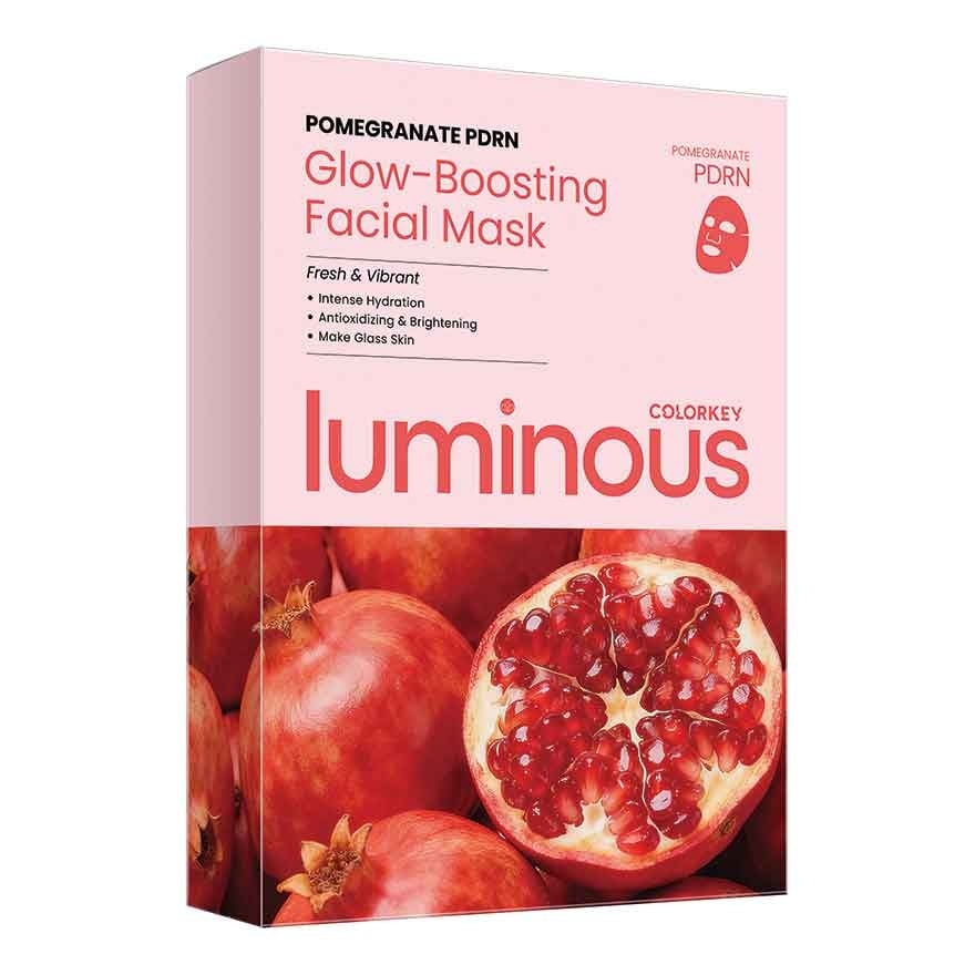 Luminous Pomegranate PDRN Glow-Boosting Facial Mask 25mlx10