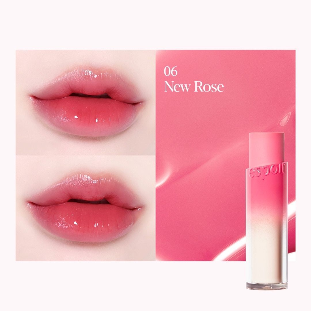 Nowear Lipstick Balming Glow 3g .#06 New Rose