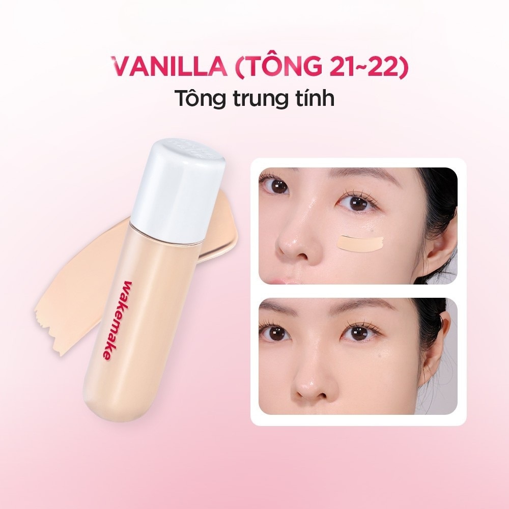 Kem Nền Wakemake Spatula Conceal BB 20ml .#Vanilla image