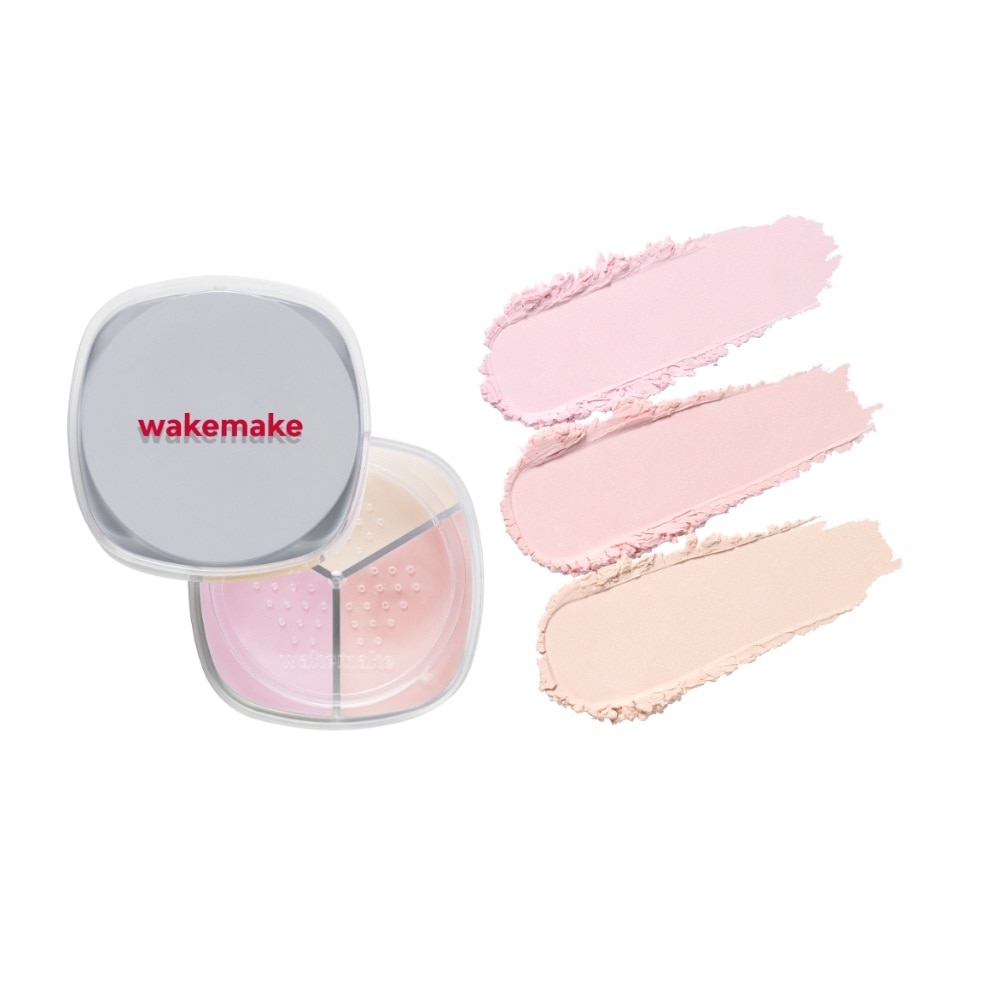 Phấn Phủ Dạng Bột Wakemake Stay Fixer Multi Color Powder 4g .#03 Satin Pink image