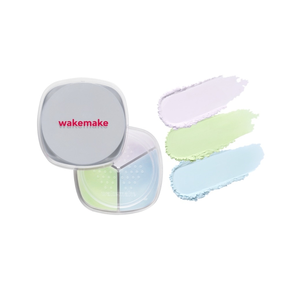 Phấn Phủ Dạng Bột Wakemake Stay Fixer Multi Color Powder 4g .#01 Pale Clear image