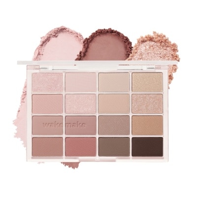 WAKEMAKE - Soft Blurring Eye Palette 14g .#26 Mute Rose Blurring image