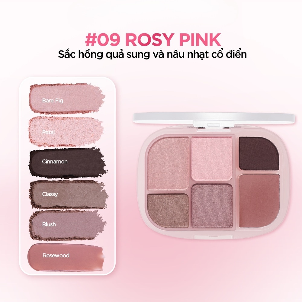 Soft Sheer Multi Palette 6.1g .#09 Rosy Pink
