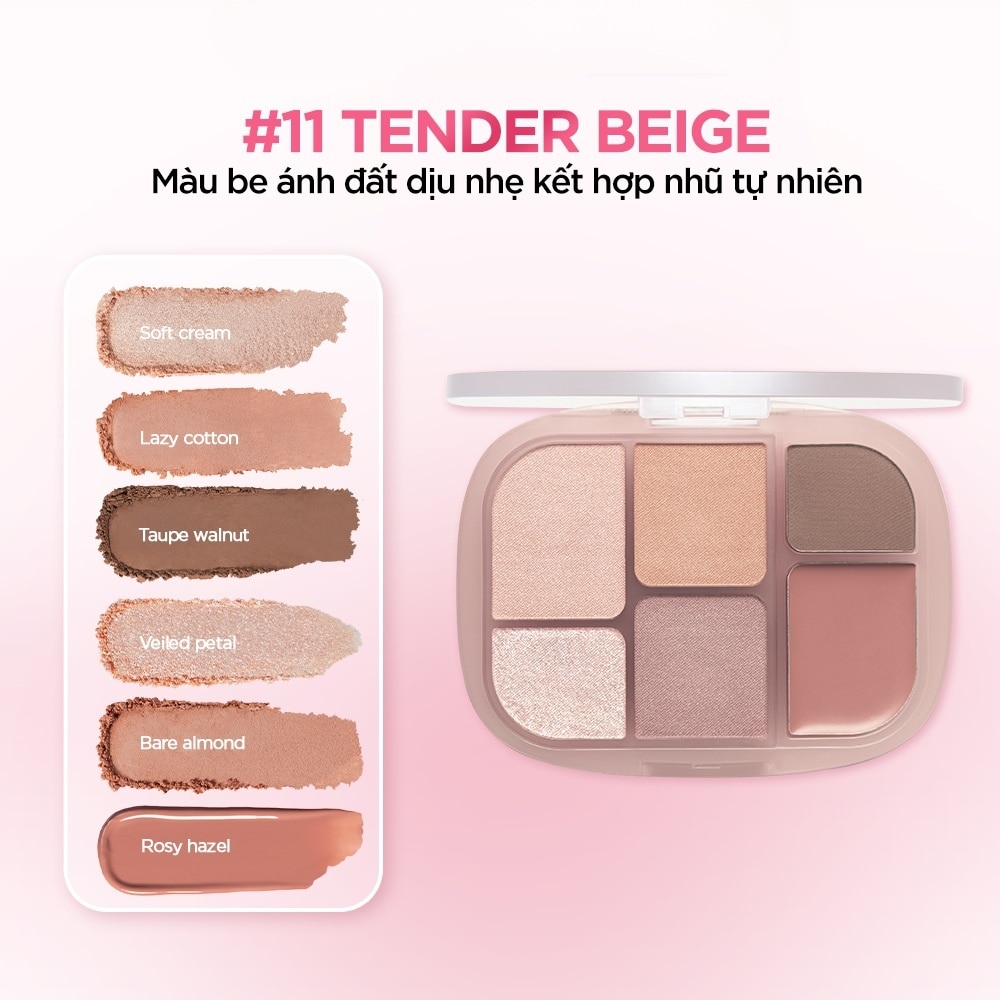 Soft Sheer Multi Palette 6.1g .#11 Tender Beige image