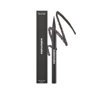 WAKEMAKE - Real Defining Brush Liner 0.9g .#01 True Black