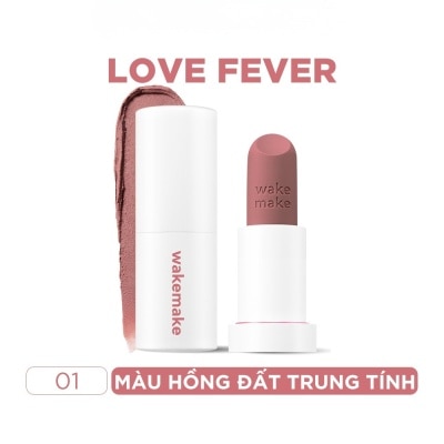 WAKEMAKE - Son Thỏi Wakemake Soft Blurring Balm Stick 3.5g .#01 Love Fever