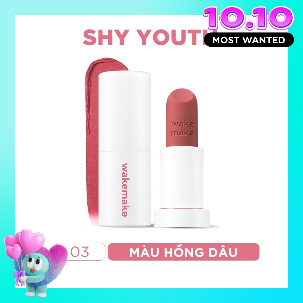Son Thỏi Wakemake Soft Blurring Balm Stick 3.5g . image