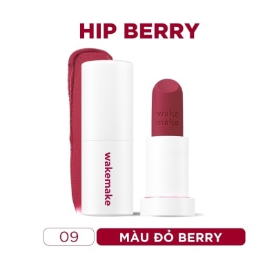 WAKEMAKE - Son Thỏi Wakemake Soft Blurring Balm Stick 3.5g .#09 Hip Berry