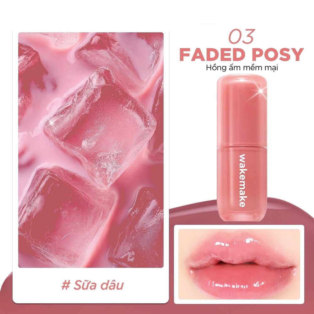Waterful Glow Tint 4.6g .#03 Faded Posy image