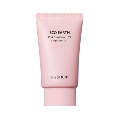 THE SAEM - Eco Earth Pink Sun Cream Ex SPF50+ PA++++ 50g