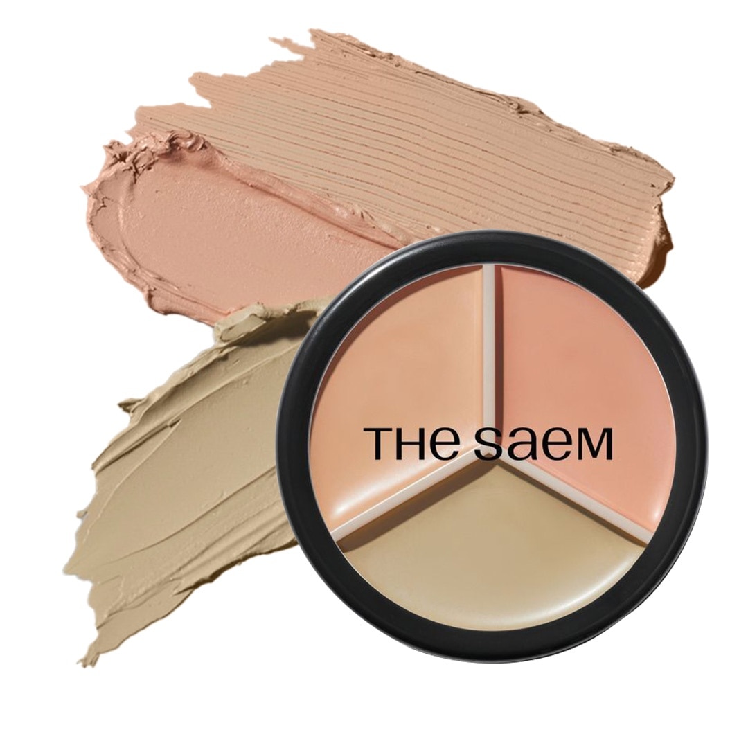 Cover Perfection Triple Pot Concealer 4.5gx3 .#01 Correct Beige