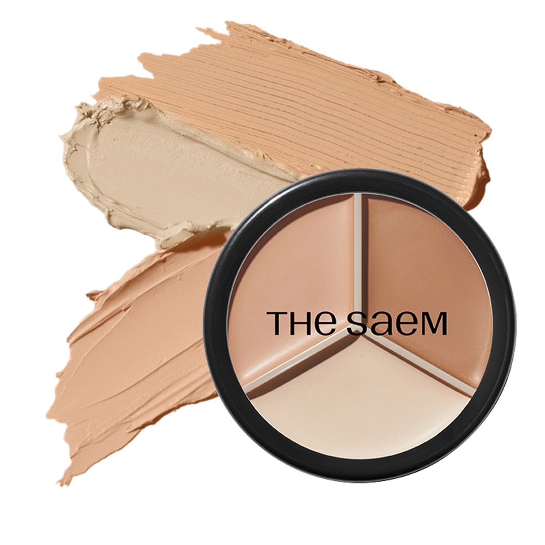 Cover Perfection Triple Pot Concealer 4.5gx2+4.1g .#02 Contour Beige