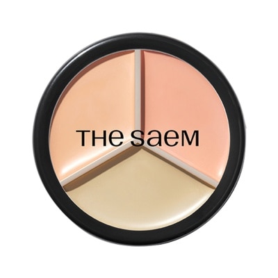 THE SAEM - Cover Perfection Triple Pot Concealer 4.5gx3 .#3 Correct Up Beige