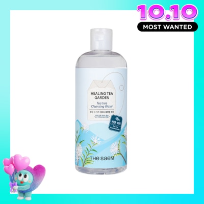 THE SAEM Nước Tẩy Trang Tràm Trà the SAEM Healing Tea Garden Tea Tree Cleansing Water 500ml image
