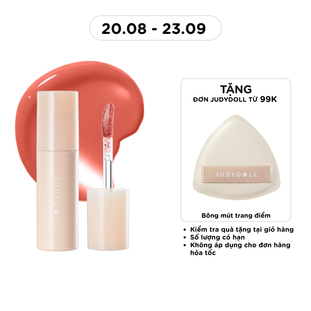 Son Bóng Judydoll Glazed Lip Gloss 2.8g .#G03 Cam Nâu Caramel image