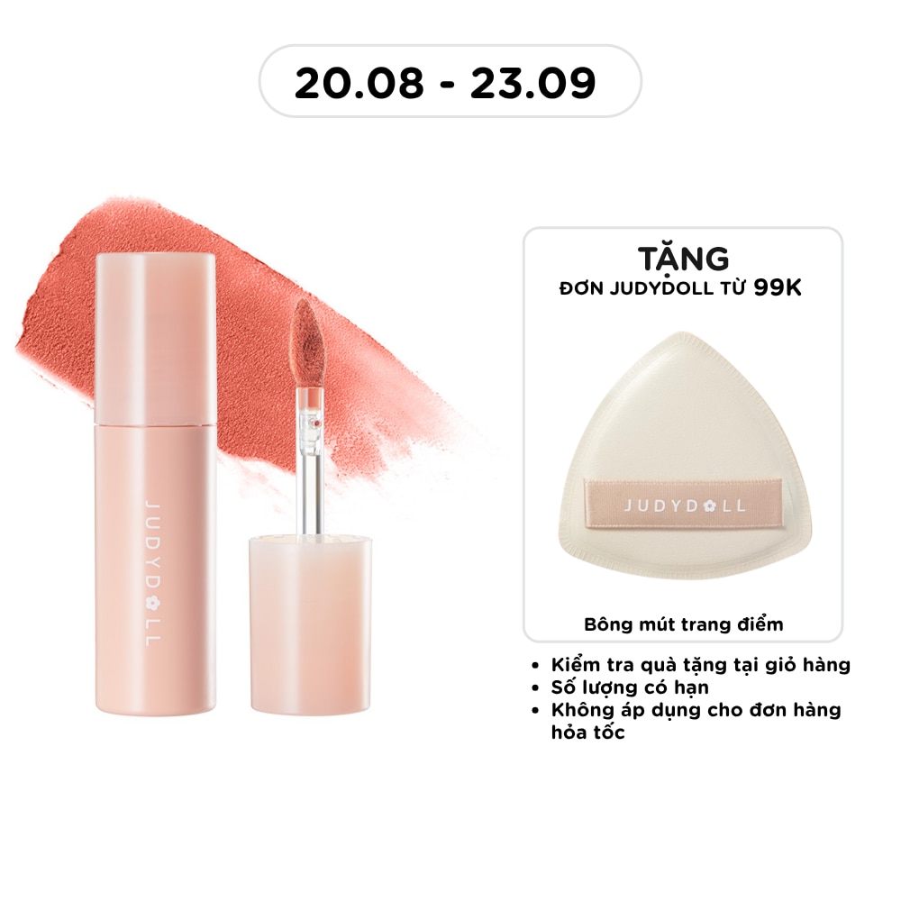 Son Kem Judydoll Matte Lip Mud 2.8g .#M47 Hồng Đào Chín image