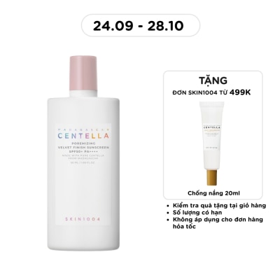 SKIN1004 Kem Chống Nắng Skin1004 Madagascar Centella Poremizing Velvet Finish Sunscreen SPF50+ PA++++ 50ml image