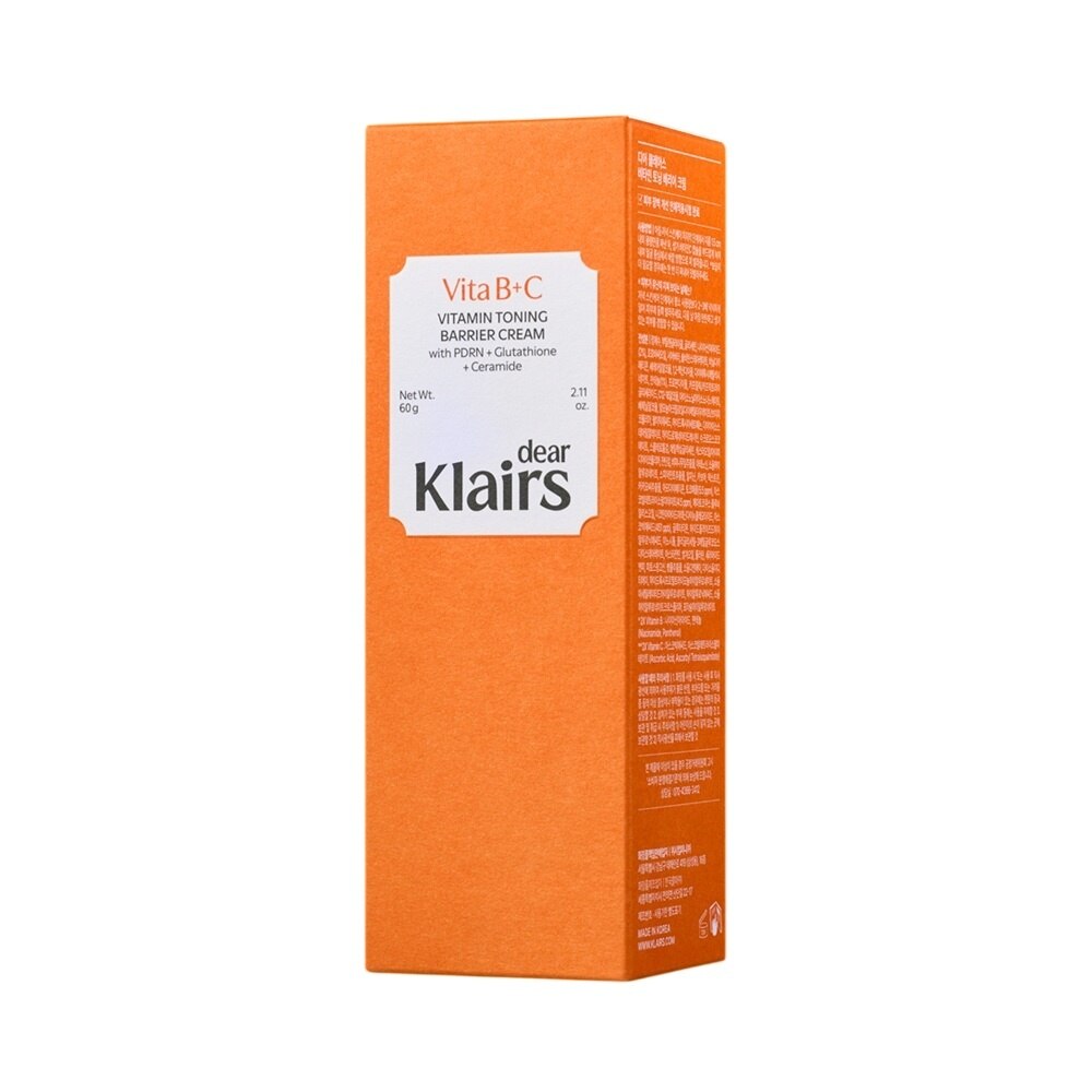 DEAR KLAIRS, Vitamin Toning Barrier Cream 60g | Watsons Vietnam