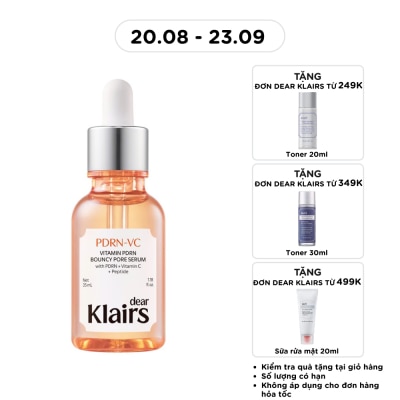 DEAR KLAIRS - Tinh Chất Dear Klairs Vitamin PDRN Bouncy Pore Serum 35ml image