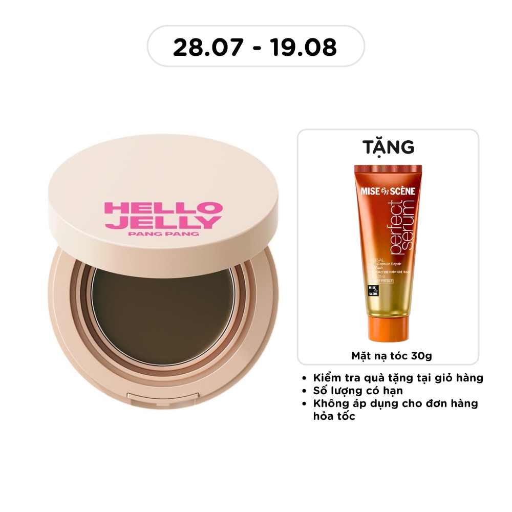 Phấn Dẻo Che Khuyết Điểm Tóc mise en scène Hello Jelly Pangpang 8g .#03 Light Brown