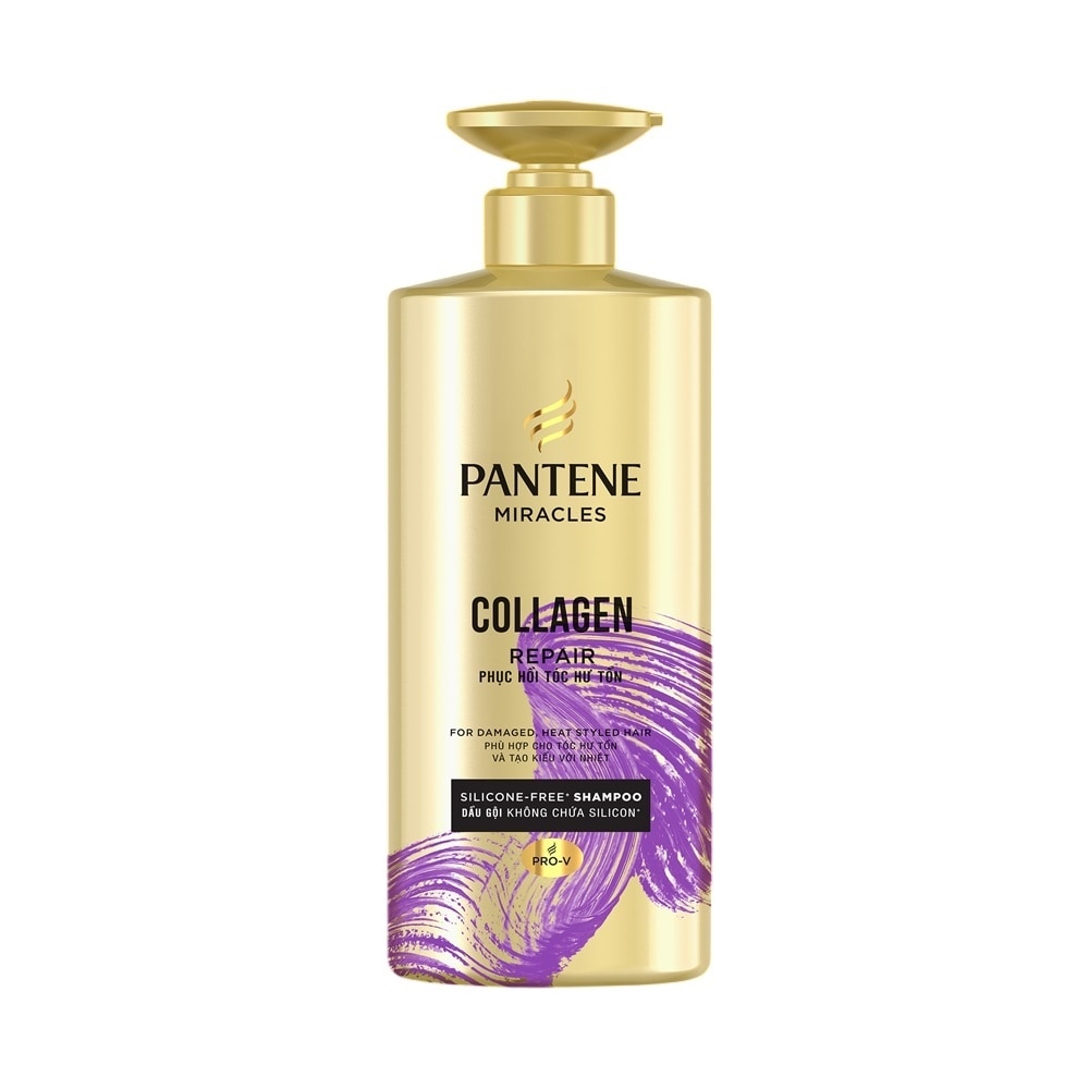 Pantene Miracles Collagen Repair Silicone-Free Shampoo 500ml