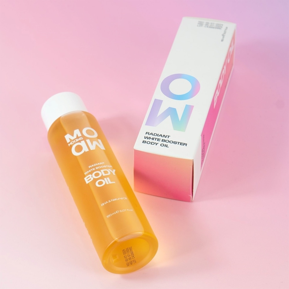 Moaw Moaws Radiant White Booster Body Oil 150ml