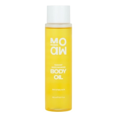 MOAW MOAWS - Dầu Dưỡng Thể Sáng Da Moaw Moaws Radiant White Booster Body Oil 150ml