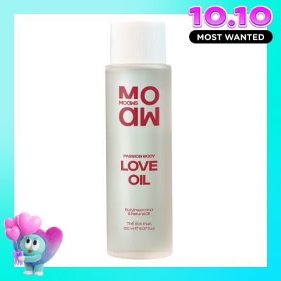 MOAW MOAWS Dầu Dưỡng Thể Moaw Moaws Passion Body Love Oil 150ml image