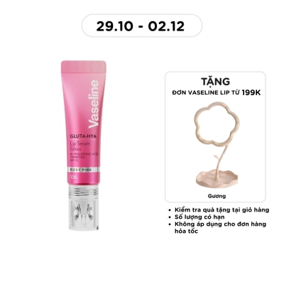 VASELINE Son Dưỡng Vaseline Gluta Hya Lip Serum Gloss 10ml . image