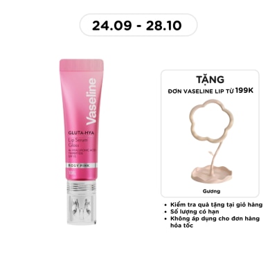VASELINE Son Dưỡng Vaseline Gluta Hya Lip Serum Gloss 10ml . image
