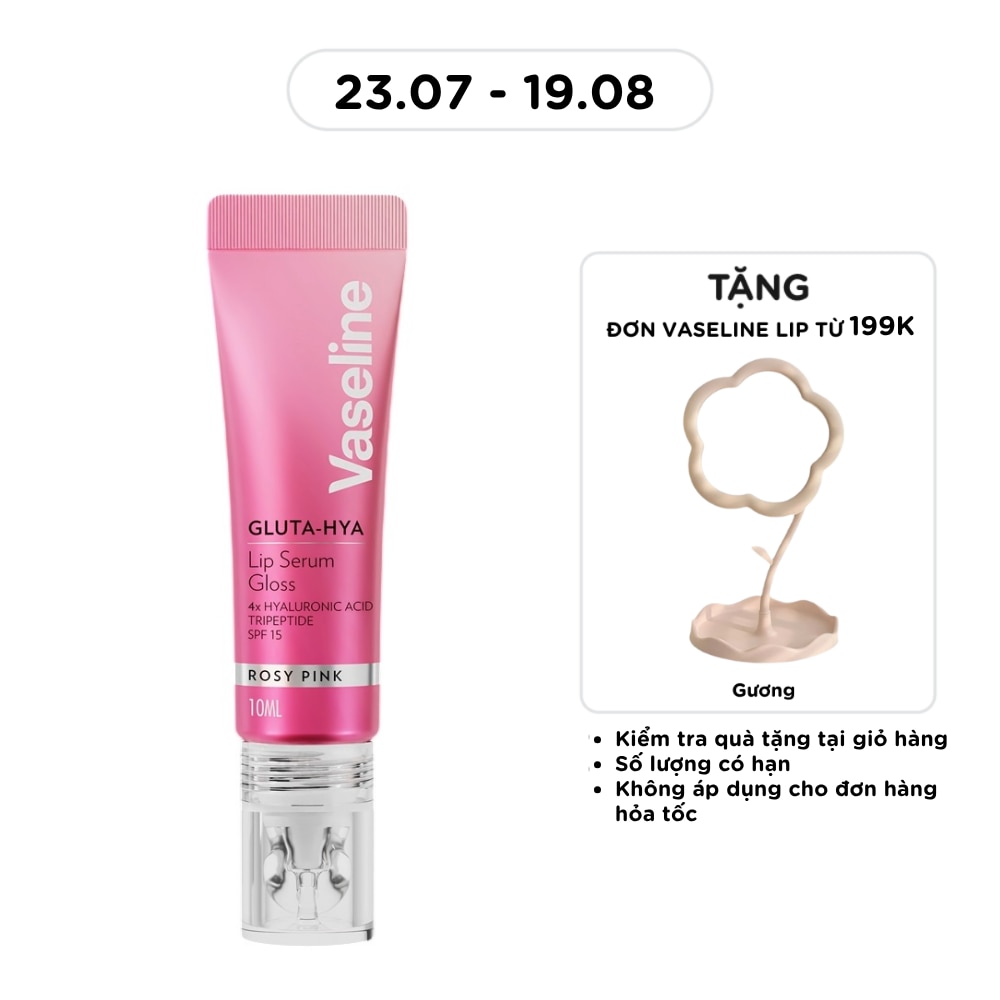 Son Dưỡng Vaseline Gluta-Hya Lip Serum Gloss 10ml .#Royal Plum