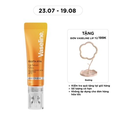VASELINE - Vaseline Gluta-Hya Lip Serum Gloss 10ml .#Juicy Peach image