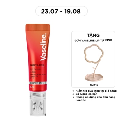 VASELINE - Vaseline Gluta-Hya Lip Serum Gloss 10ml .#Cherry Crush image