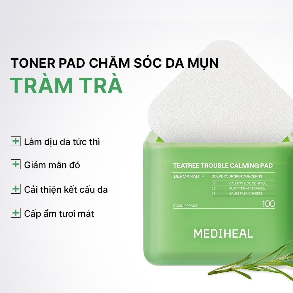 Teatree Trouble Calming Pad 100Pads