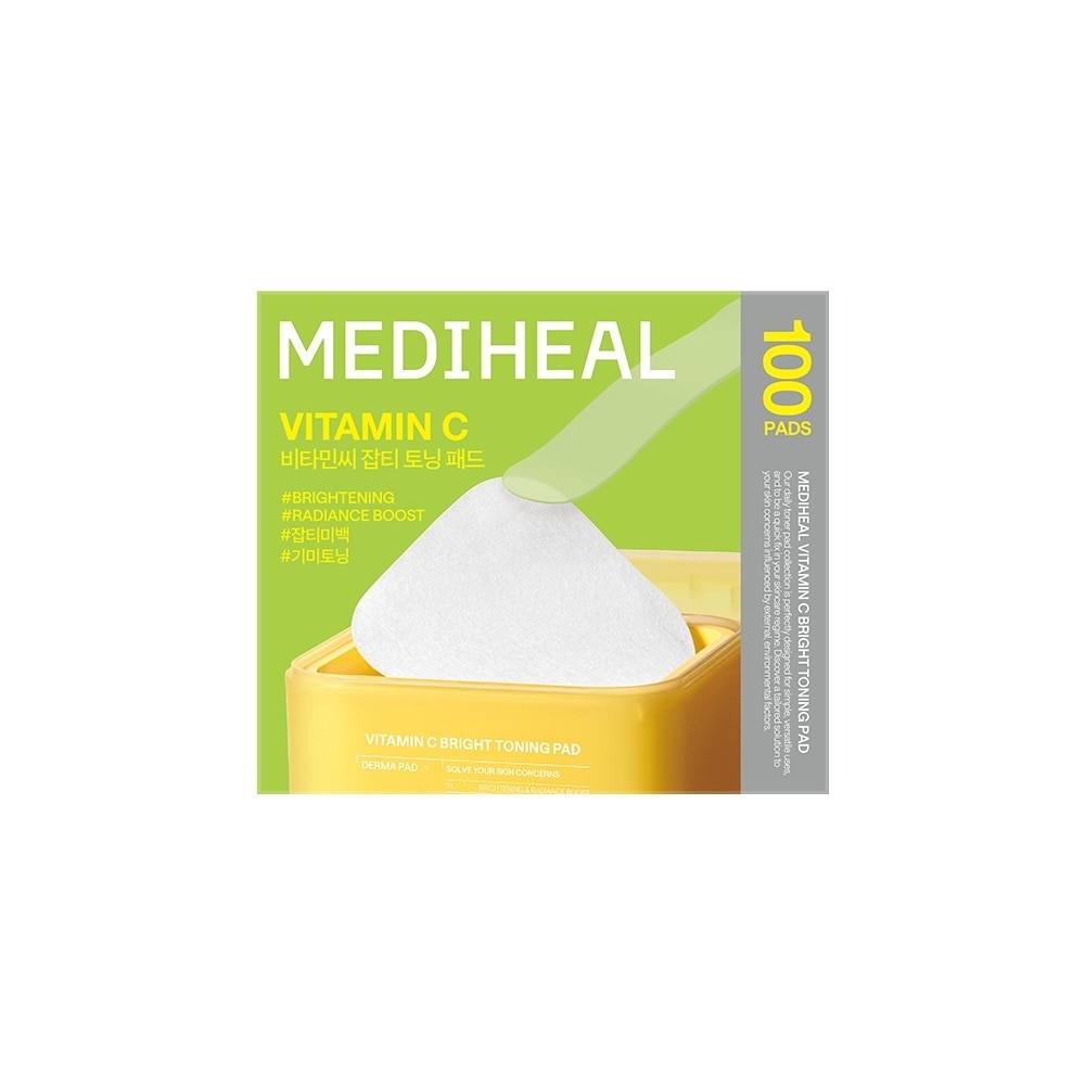 Toner Pad Mediheal Vitamin C Bright Toning Pad 100Pads