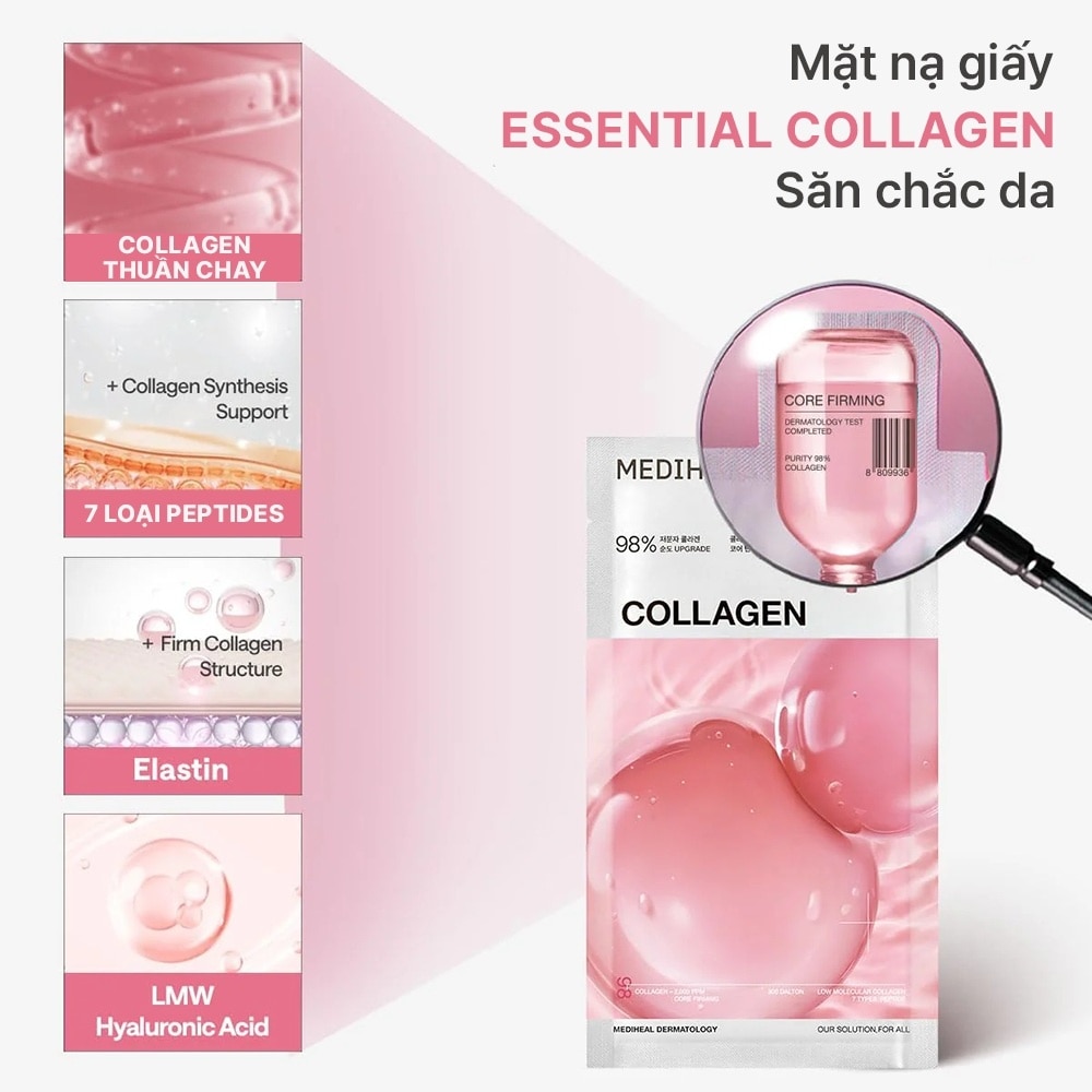 Mặt Nạ Mediheal Collagen Essential Mask Core Firming 24ml