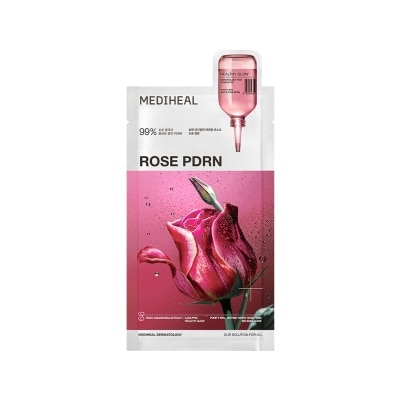 MEDIHEAL - Mặt Nạ Mediheal Rose PDRN Essential Mask Healthy Glow 24ml